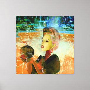 Impressão Em Tela Cyborgue elétrico