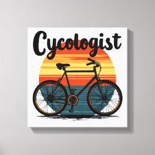 Impressão Em Tela Cycologista: Energetic Biker Tee - for Cycling