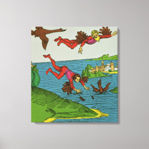 Impressão Em Tela Daedalus e Ícaro, século XV