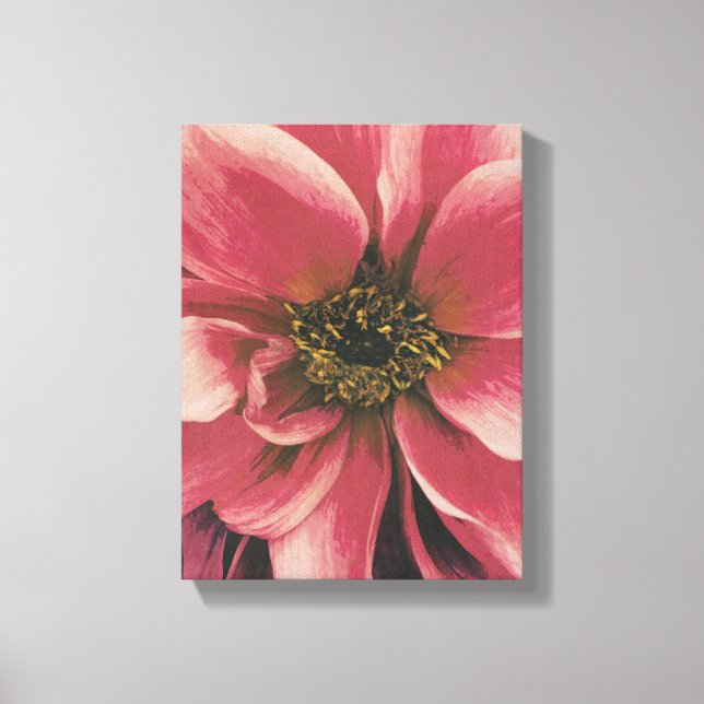 Impressão Em Tela Dahlie (Frente)