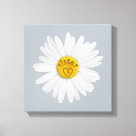 Impressão Em Tela Daisy Flower For Sister Art Customize Background