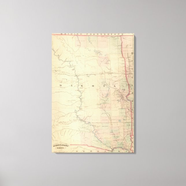 Impressão Em Tela Dakota 4 (Frente)