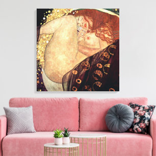 Impressão Em Tela Danae Gustav Klimt