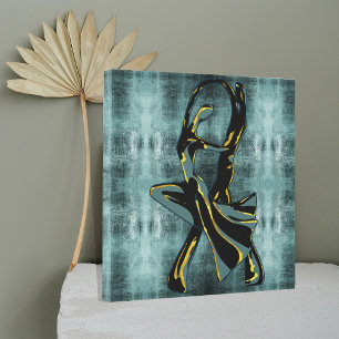 Impressão Em Tela dança de casal à noite