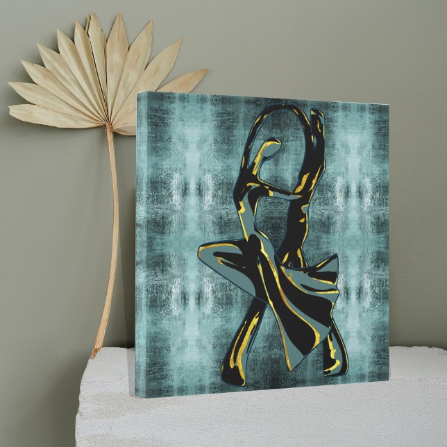 Impressão Em Tela dança de casal à noite (Criador carregado)