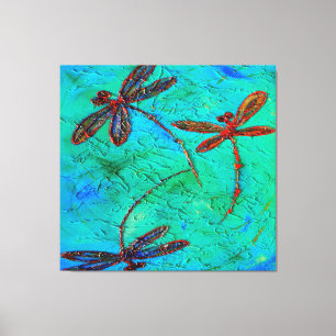 Impressão Em Tela Dança Dragonfly