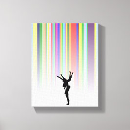 Impressão Em Tela Dançar na chuva