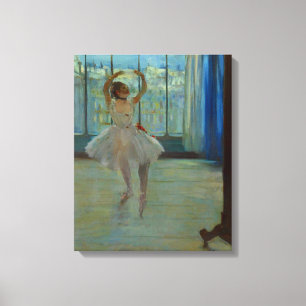 Impressão Em Tela Dançarina Posando - Edgar Degas - 1873