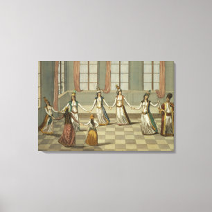 Impressão Em Tela Dance de que é elegante com as mulheres gregas