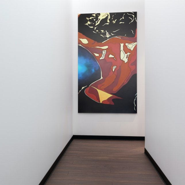 Impressão Em Tela DanceFloor Diva Summer Férias Abstrato Art (Criador carregado)