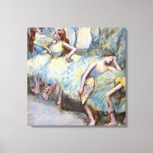 Impressão Em Tela Dancer Art Dancers, Balé Degas, pintura (Frente)