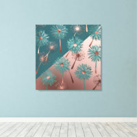 Dandelions Turquesa e Cobre