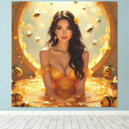 Impressão Em Tela Das Gold der Natur – Honig