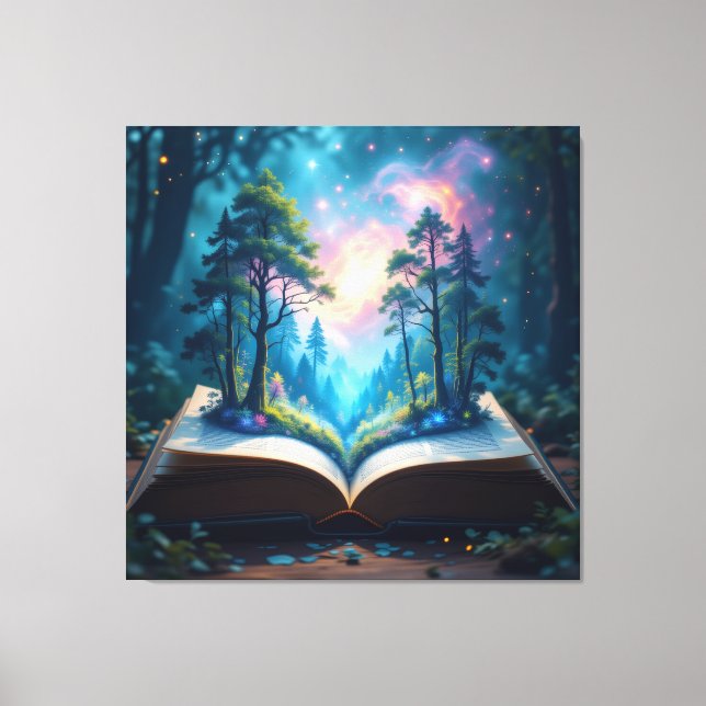 Impressão Em Tela  Das magische Märchenbuch    (Frente)