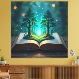 Impressão Em Tela Das magische Märchenbuch