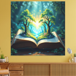 Impressão Em Tela Das magische Märchenbuch