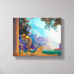 Impressão Em Tela Daybreak, 1922, por Maxfield Parrish