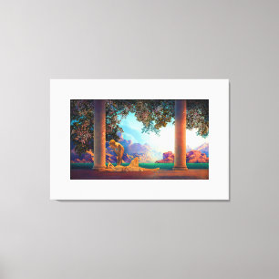 Impressão Em Tela DAYBREAK Maxfield Parrish 1922 ... 2022 Poster