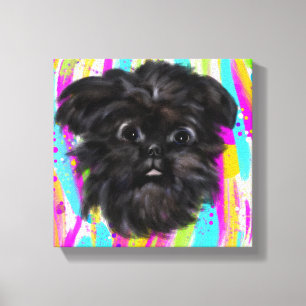Impressão em Tela de Affenpinscher