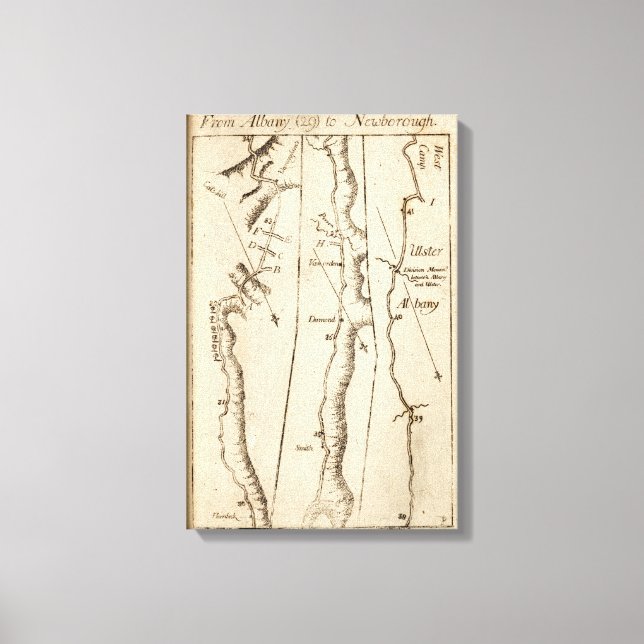 Impressão Em Tela De Albany a Newborough 29 (Frente)