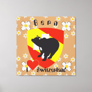 Impressão Em Tela De Berna, De Berna, Berna, Bärn, Suíça, Suisse