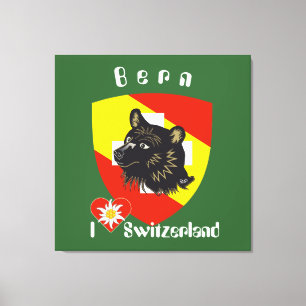 Impressão Em Tela De Berna, De Berna, Berna, Bärn, Suíça, Suisse