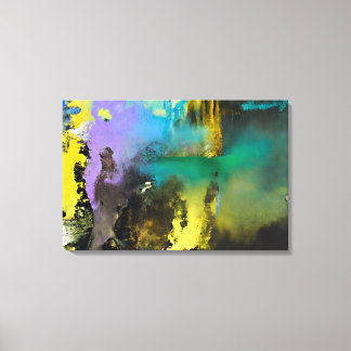 Impressão em Tela de Cachoeira Zen Abstrata, Arte