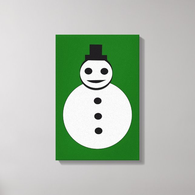 Impressão em Tela de Floco de Neve de Natal Sorrid (Frente)