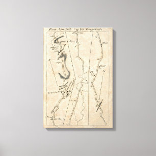 Impressão Em Tela De New York a Poughkeepsie 11