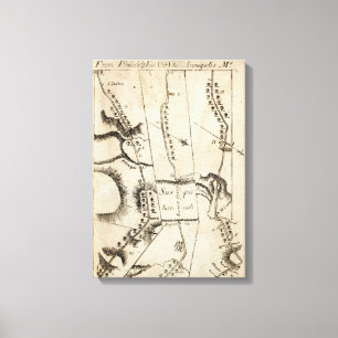 Impressão Em Tela De Philadelphfia a DM 56 de Annapolis