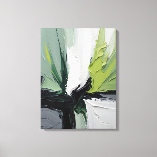 Impressão em Tela de Pintura Abstrata Moderna