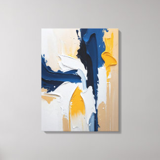 Impressão em Tela de Pintura Abstrata Moderna