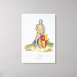 Impressão Em Tela De Vere, Conde de Oxford, 1280, de 'Antigo Armou'