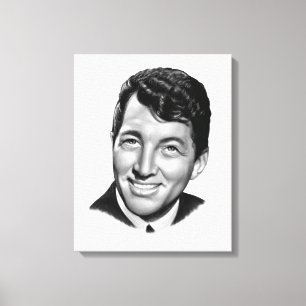 Impressão Em Tela Dean Martin