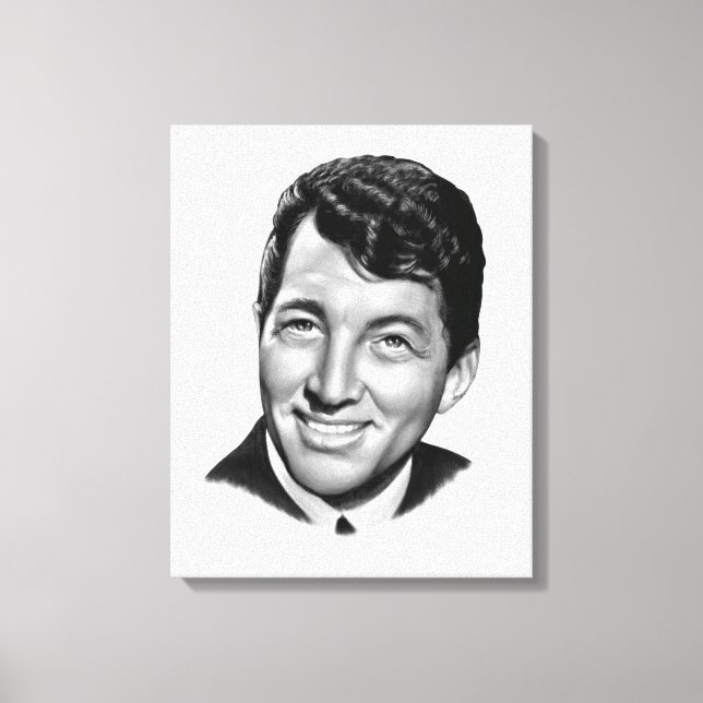 Impressão Em Tela Dean Martin (Frente)