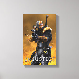 Impressão Em Tela Deathstroke