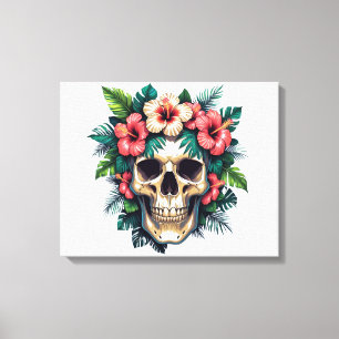 Impressão Em Tela Decadência Tropical: Bloom e Osso