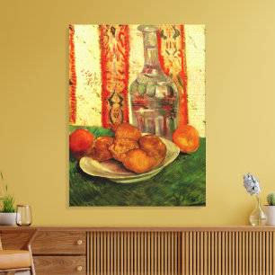 Impressão Em Tela Decanter e Lemons da vida morta por Vincent van Go