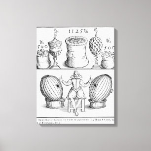 Impressão Em Tela Declaração que fixa a data do desenho seguinte