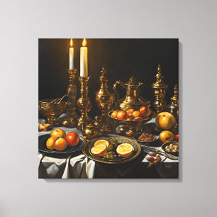 Impressão Em Tela Decor clássico de parede jante