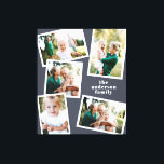 Impressão Em Tela Decor de casa azul da família multi-foto moderna n<br><div class="desc">Na moda moderno,  multifoto-família decor. A cor azul moderna do marinho pode ser alterada.</div>