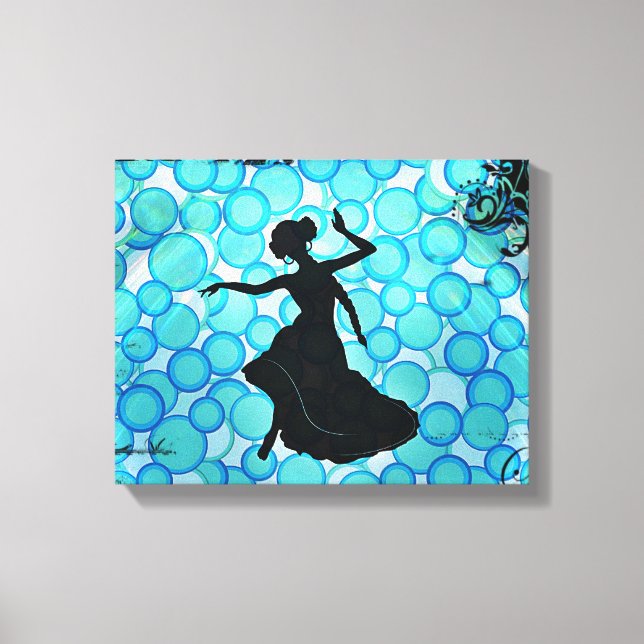 Impressão Em Tela decor de dançarina de barriga de Siren mau (Frente)