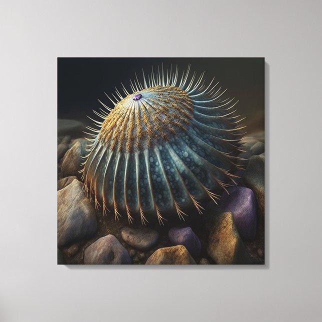 Impressão Em Tela Deep Sea Urchin (Frente)