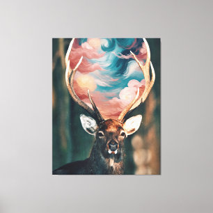 Impressão Em Tela Deer