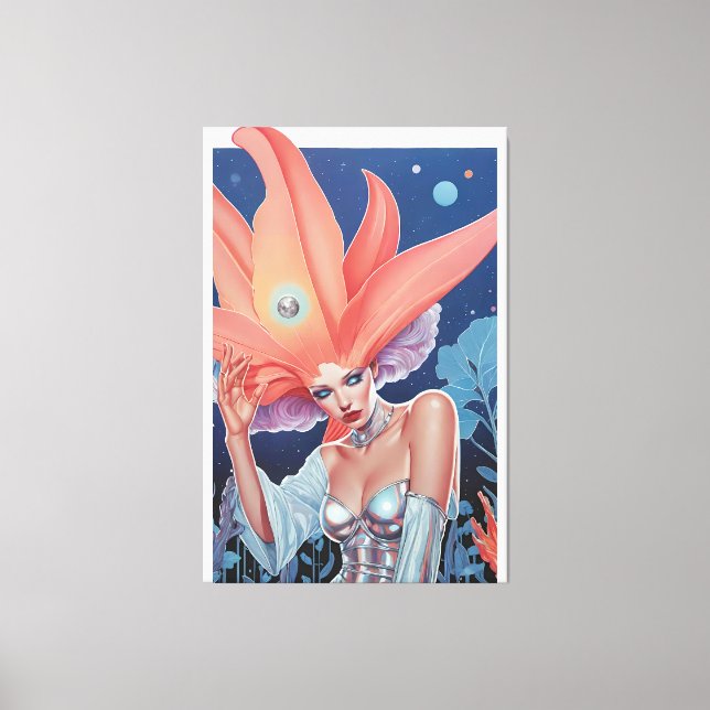 Impressão Em Tela Deflowed - Ken Gage Art (Frente)