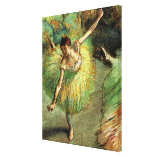 Impressão Em Tela Degas - Dancer Tilting
