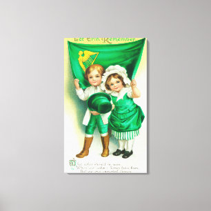 Impressão Em Tela Deixe Erin Lembrar-se de Casal segurando uma bande