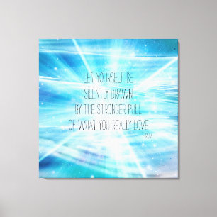 Impressão Em Tela Deixe-Se Ser Desenhado