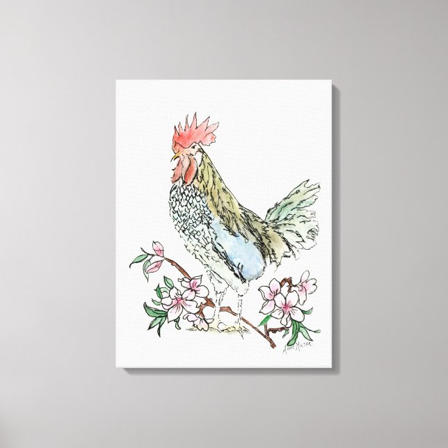 Impressão Em Tela Delaware (Frente)