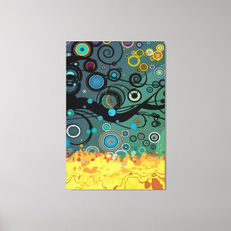 Impressão Em Tela Delirium - Abstrato Art